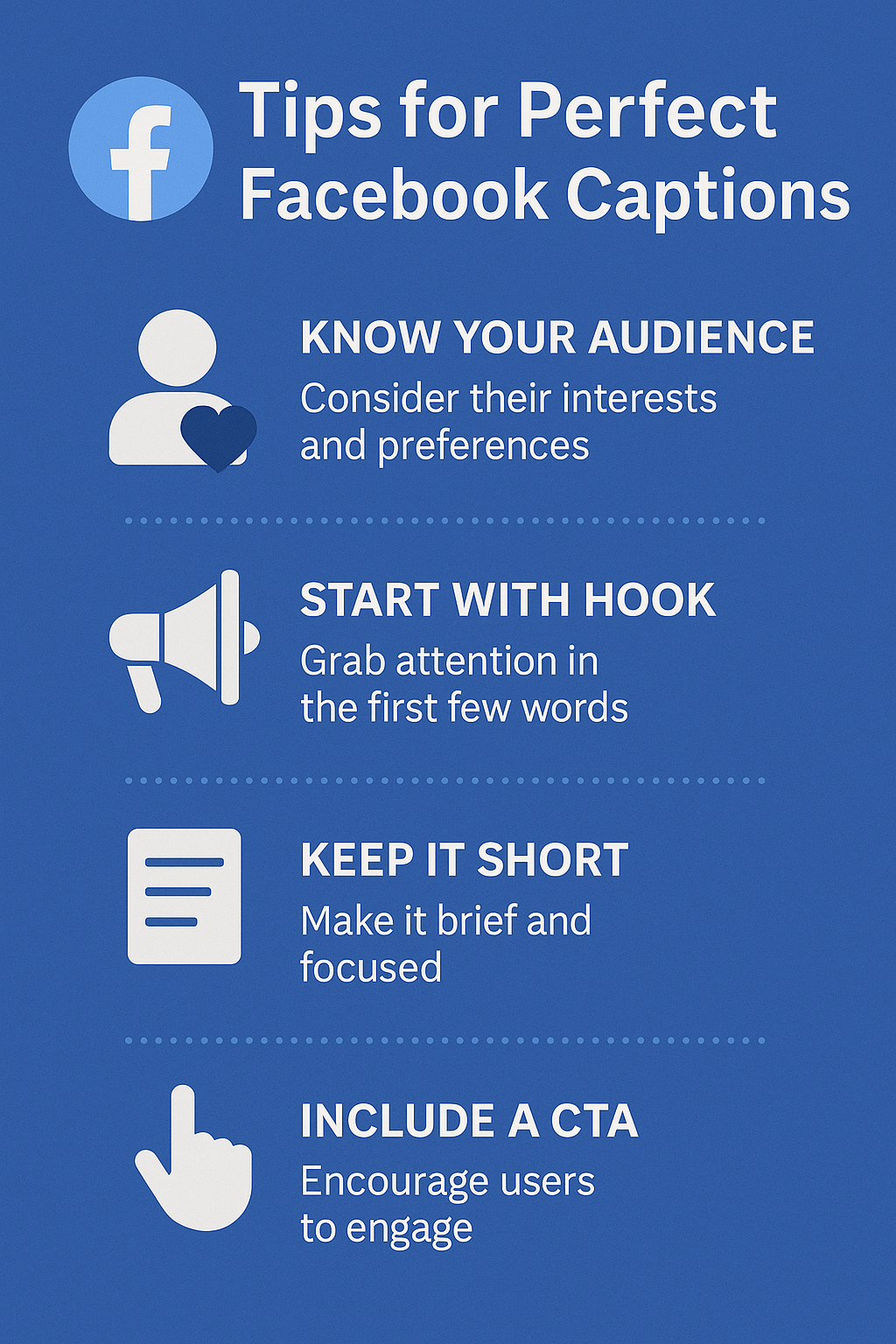 Facebook Captions for Different Occasions