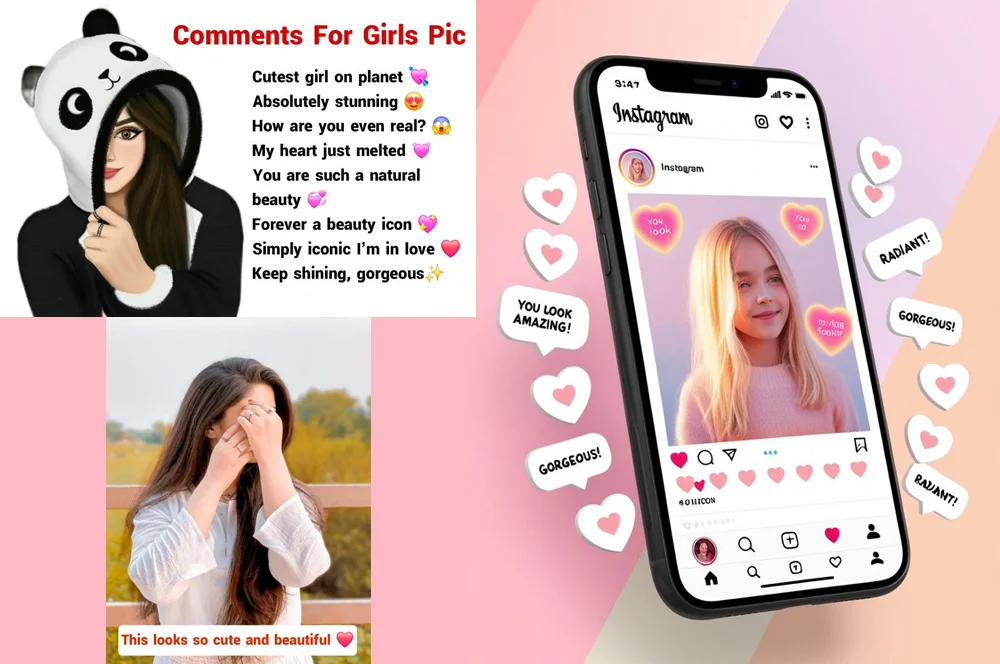 600+ Best Comments for Girl Pic on Instagram