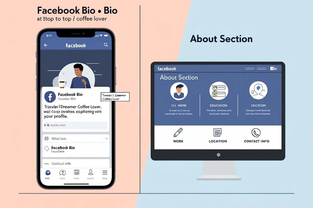 Difference Between Facebook Bio and About Section
