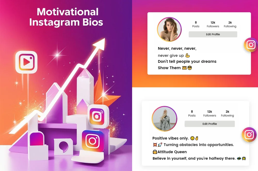 100+ Motivational Instagram Bios to Inspire Your Followers in 2025